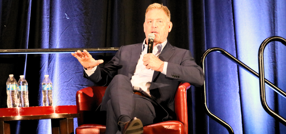 Speaker Series Replay: Inside the Huddle With Troy Aikman (Podcast + Video)